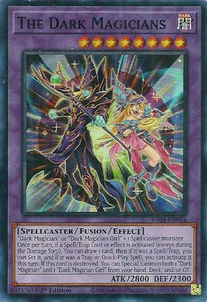 The Dark Magicians (RA04-FR054) - Quarter Century Stampede 1ère Édition