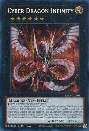 Dragon Cyber Nova (Secrète Rare) (RA04-FR068) - Ruée du Quart de Siècle 1ère Édition