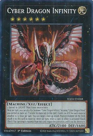 Dragon Cyber Infinity (RA04-FR068) - Ruée du Quart de Siècle 1ère Édition