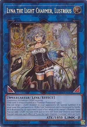 Lyna la Charmeuse de Lumière, Brillante (Secrète Rare) (RA04-FR081) - Quarter Century Stampede