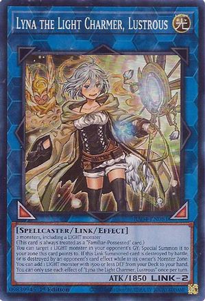 Lyna l'Enchanteresse Lumineuse, Brillante (RA04-FR081) - Stampede du Quart de Siècle 1re Édition