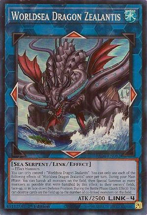 Dragon marin Zealantis (RA04-EN082) - Quart de Siècle Stampede 1ère Édition