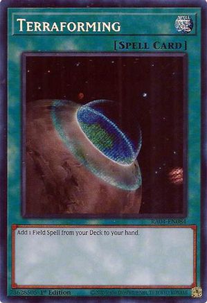 Terraformation (Secrète Rare) (RA04-FR084) - Quarter Century Stampede 1ère Édition
