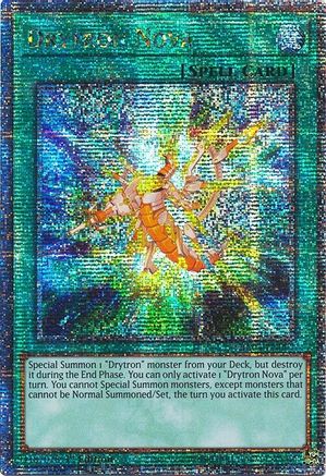Drytron Nova (Quarter Century Secret Rare) (RA04-EN097) - Quarter Century Stampede 1ère Édition