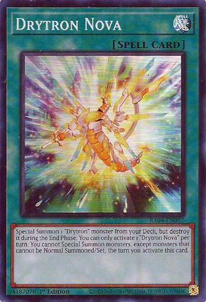Drytron Nova (RA04-EN097) - Ruée du Quart de Siècle 1ère Édition