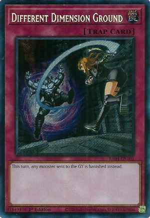 Terrain de Dimension Différente (Secret Rare) (RA04-EN101) - Stampede du Quart de Siècle 1ère Édition