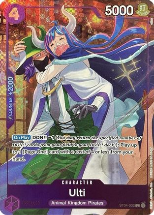 Ulti (Premium Card Collection -Best Selection Vol. 3-) (ST04-002) - One Piece Promotion Cards - Commune