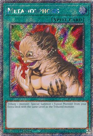 Métamorphose (Secret Rare Platine) (RA04-FR123) - Stampede du Quart de Siècle 1re édition
