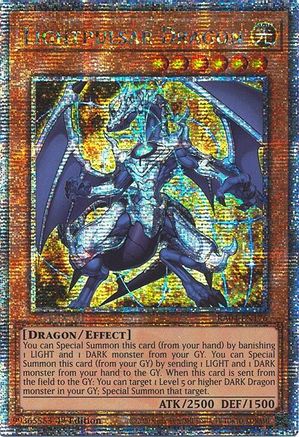 Dragon Pulsardragon (Secret Rare du Quart de Siècle) (RA04-EN176) - Stampede du Quart de Siècle 1re édition