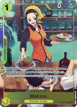 Makino (Collection de cartes Premium -Meilleure sélection Vol. 3-) (ST13-012) - Cartes Promotionnelles One Piece - Commune