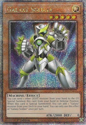 Soldat Galactique (Secret Rare Quart de Siècle) (RA04-FR219) - Quarter Century Stampede 1ère Édition