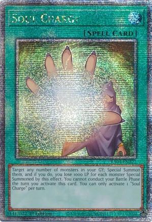 Charge d'Âmes (Secret Rare du Quart de Siècle) (RA04-EN222) - Piétinement du Quart de Siècle 1re édition