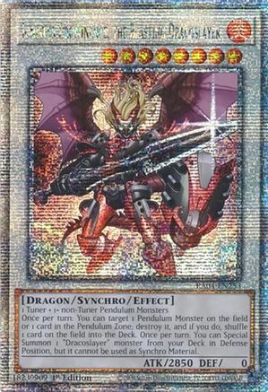 Ignister Prominence, le Dracoslayer Explosif (Quarter Century Secret Rare) (RA04-EN253) - Quarter Century Stampede 1re Édition