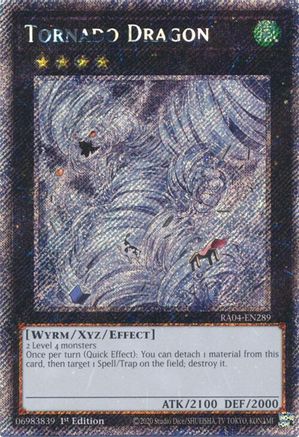 Dragon Tornade (Secrète Rare Platine) (RA04-EN289) - Ruée du Quart de Siècle 1re édition