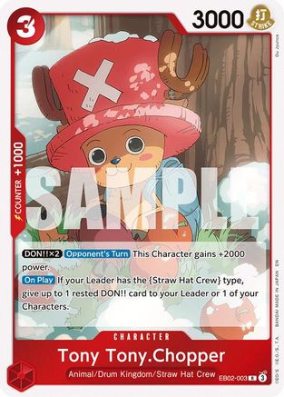 Tony Tony.Chopper (EB02-003) - Extra Booster: Anime 25th Collection - Rare