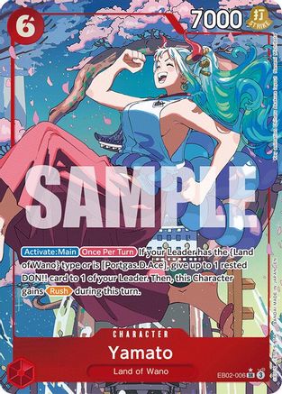 Yamato (Illustration alternative) (EB02-006) - Extra Booster: Anime 25th Collection - Super Rare