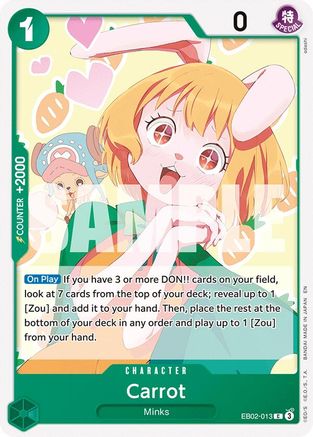 Carrot (EB02-013) - Extra Booster: Anime 25th Collection - Commune