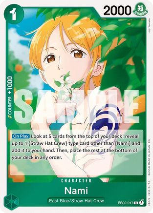 Nami (EB02-017) - Extra Booster: Anime 25th Collection -  Rare