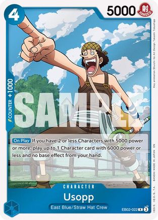 Usopp (EB02-022) - Extra Booster : Collection Anime 25e Anniversaire - Rare