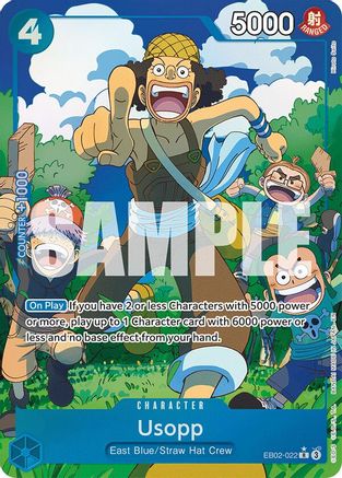 Usopp (Alternate Art) (EB02-022) - Extra Booster: Anime 25th Collection -  Rare