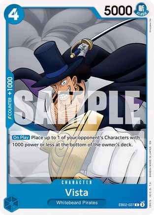 Vista (EB02-027) - Extra Booster: Collection Anime 25e Anniversaire - Commune