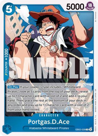 Portgas.D.Ace (EB02-028) - Extra Booster: Anime 25th Collection - Rare