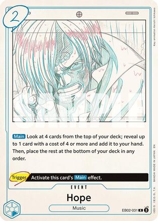 Hope (EB02-031) - Extra Booster: Anime 25th Collection -  Rare
