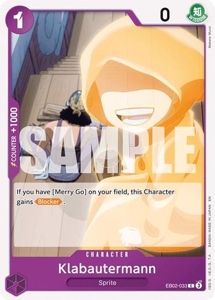 Klabautermann (EB02-033) - Extra Booster: Anime 25th Collection -  Common