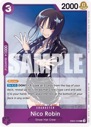 Nico Robin (EB02-036) - Extra Booster: Anime 25th Collection -  Rare