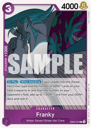 Franky (EB02-037) - Extra Booster: Anime 25th Collection - Rare