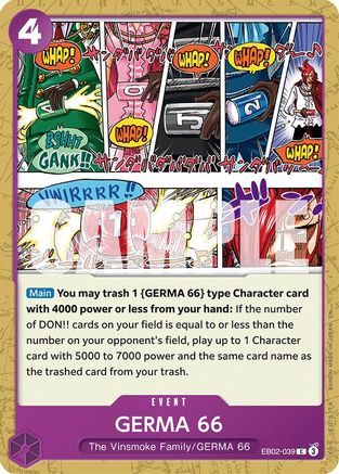 GERMA 66 (EB02-039) - Extra Booster: Collection 25ème Anniversaire de l'Anime - Commune