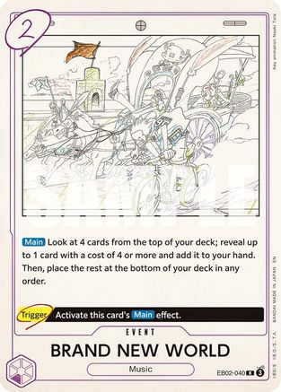 UN MONDE INÉDIT (EB02-040) - Extra Booster: Anime 25th Collection - Rare
