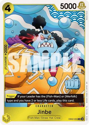 Jinbe (EB02-055) - Extra Booster: Anime 25th Collection -  Rare