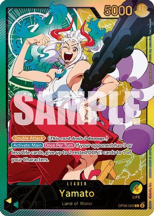 Yamato (SPR) (OP06-022) - Extra Booster: Anime 25th Collection - Leader