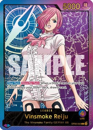 Vinsmoke Reiju (SPR) (OP06-042) - Extra Booster: Anime 25th Collection -  Leader