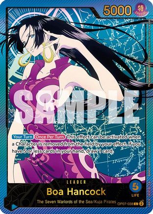 Boa Hancock (SPR) (OP07-038) - Extra Booster: Anime 25th Collection - Chef de file