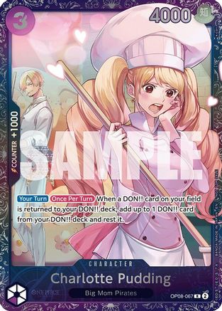Charlotte Pudding (Treasure Cup 2025) (OP08-067)  -  Rare