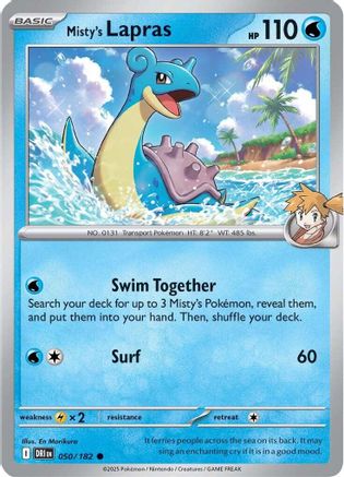 Misty's Lapras - 050 - Common - Normal