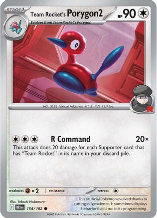 Porygon2 du Dracaufeu - 154 - Courante - Normale