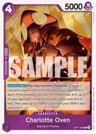 Charlotte Oven (OP11-066) - A Fist of Divine Speed -  Rare
