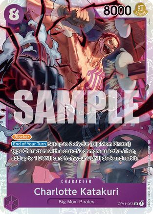 Charlotte Katakuri (067) (OP11-067) - A Fist of Divine Speed -  Super Rare