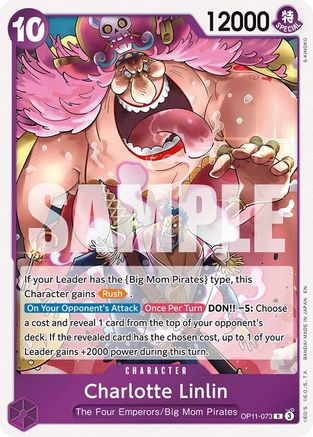 Charlotte Linlin (OP11-073) - A Fist of Divine Speed -  Rare