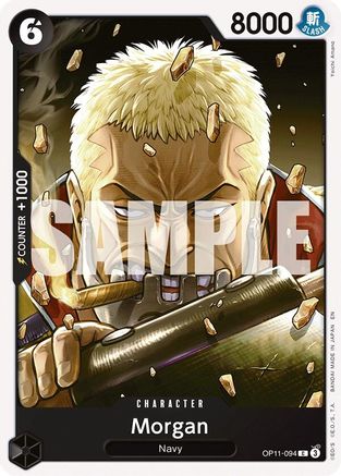 Morgan (OP11-094) - A Fist of Divine Speed -  Common