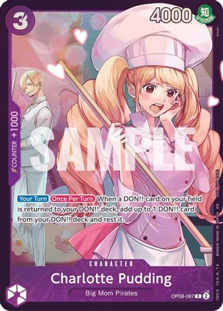 Charlotte Pudding (Store Treasure Cup 2025) (OP08-067) - Rare