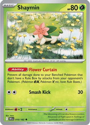 Shaymin - 010/182  - Uncommon - Normal