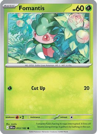 Fomantis - 013 - Courant - Holo inversée