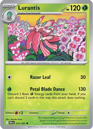 Lurantis - 014 - Uncommon - Reverse Holofoil