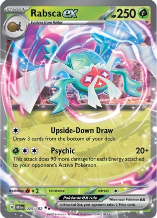 Rabsca ex - 025 - Double Rare - Holofoil