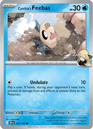 Cynthia's Feebas - 052 - Common - Normal
