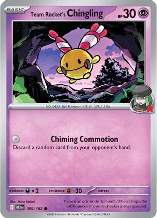 Team Rocket's Chingling - 085 - Common - Normal